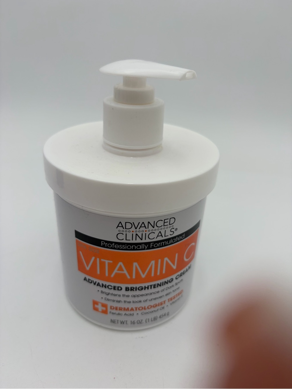 Vitamin C Advanced Brightening Cream - White/Orange